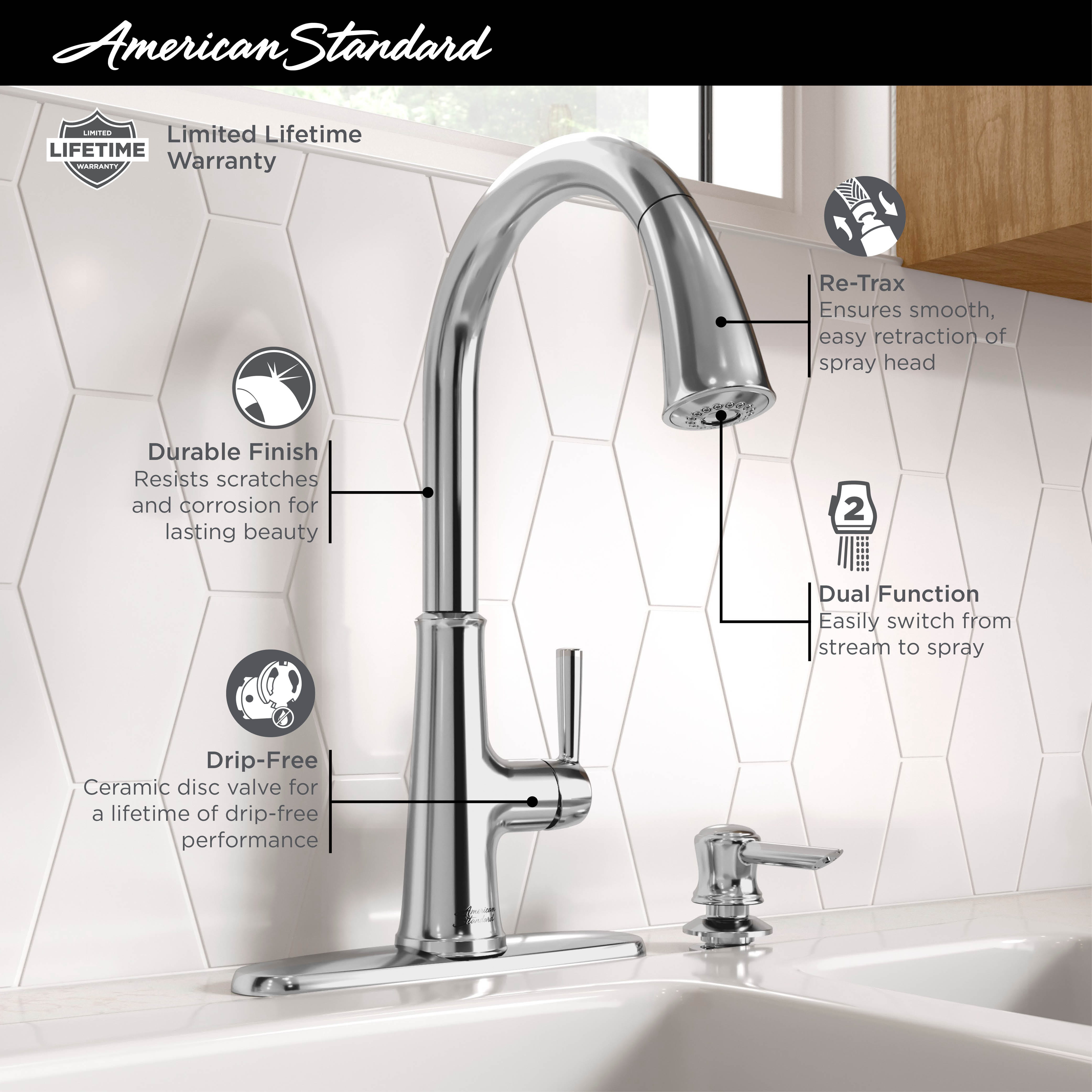 Maven® PullDown Kitchen Faucet